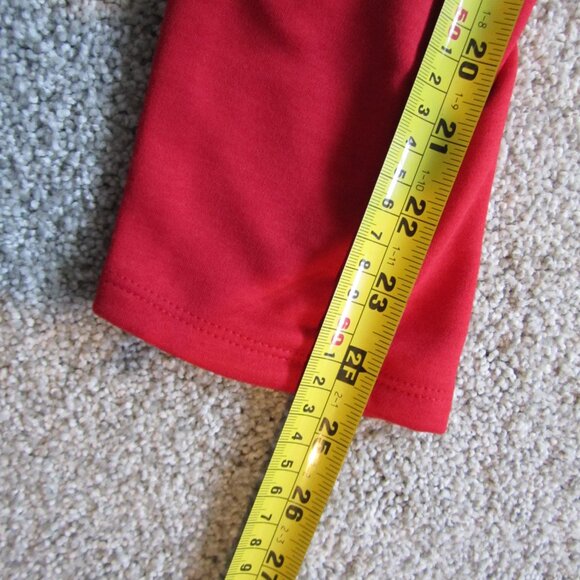 North Face Mens Size Medium Red Light Polyester Full Zip Jacket - Picture 7 of 11